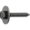 Au-Ve-Co Products Sheet Metal Screw, M6.3 x 30 mm, Steel Hex Head Hex Drive AV24442